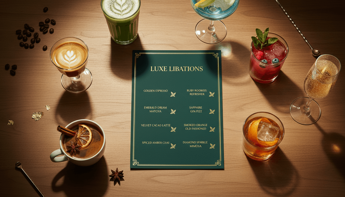 Menu Engineering - beverage menu strategy