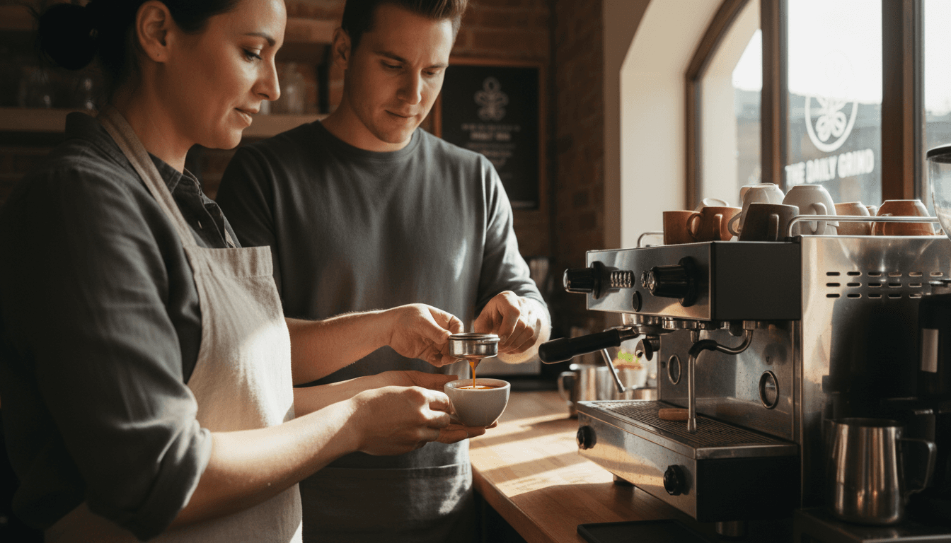 Barista Training - espresso technique instruction